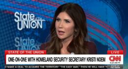 Kristi Noem 'absolutely crushes' CNN's Jake Tapper over Minneapolis shooting as she slams foul-mouthed insult to ICE agents