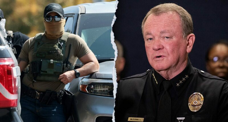 LAPD chief defies Newsom's mask ban for federal immigration agents citing safety concerns