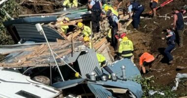 Landslide strikes campsite with multiple children missing