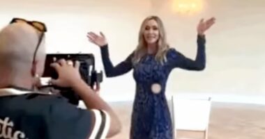 Lara Trump blasted for 'cringe' music video at Trump's golf estate