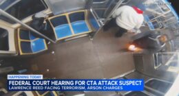 Lawrence Reed, CTA Blue Line fire attack suspect, due in court in indictment that includes arson at Chicago City Hall
