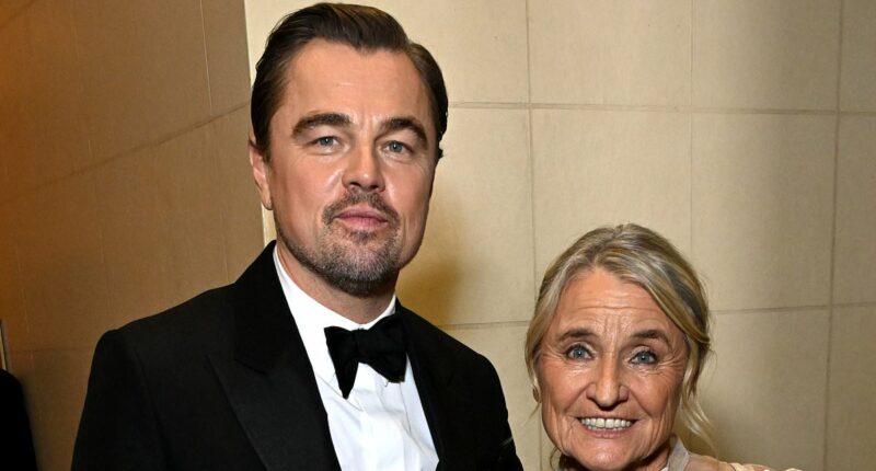 Leonardo DiCaprio brings his doting mother Irmen to the Golden Globes