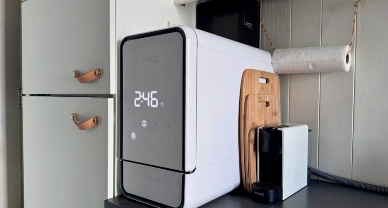Loch’s Capsule dishwasher is small, fast, and efficient without plumbing