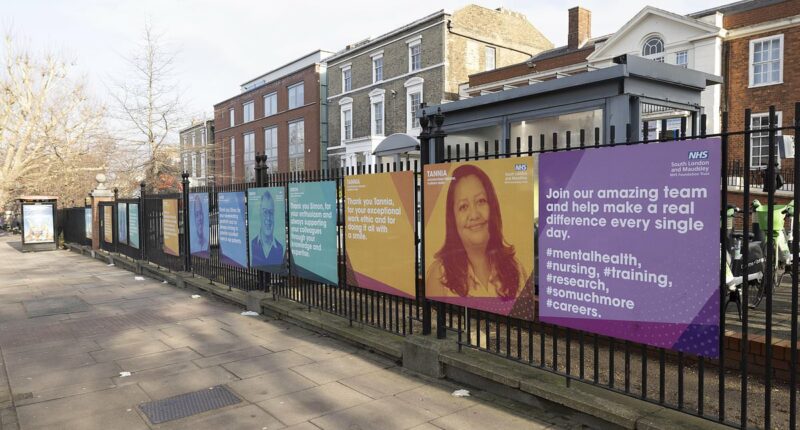 London hospitals spent nearly £350k on colourful signs during pandemic