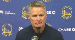 Long-standing Trump critic Steve Kerr gives grim verdict about 'divided' America's future in impassioned speech