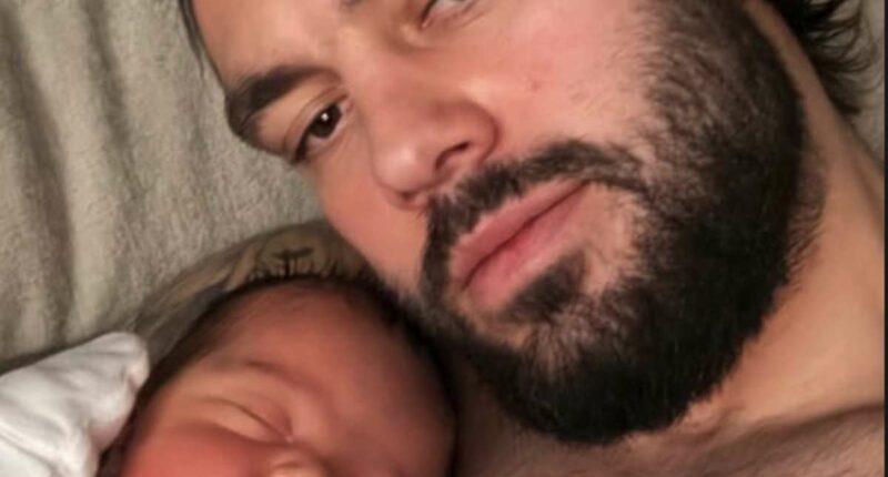 Love Island winner Finley Tapp welcomes his first child