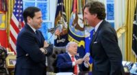 MAGA civil war deepens as Tucker Carlson sits with Trump in DC