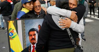 Maduro arrives in US after stunning capture in operation that Trump says will let US 'run' Venezuela