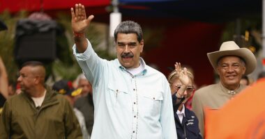 Maduro gave state TV address as US strikes in Venezuela began: report