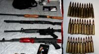 Man who allegedly threatened to shoot ICE agents had rifles, body armor and ammo cache, feds say