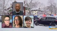 Man with '#1 dad' lanyard guns down fiancee and her 2 children, but leaves his own 5-year-old child unharmed, cops say