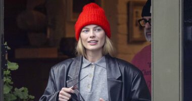 Margot Robbie joins Tom Ackerley for shopping trip in Notting Hill