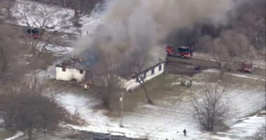 Massive Ford Heights fire damages True Light Temple of Praise on Drexel Avenue