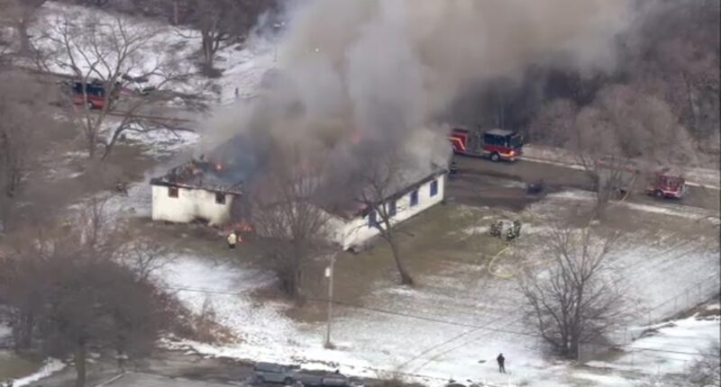 Massive Ford Heights fire damages True Light Temple of Praise on Drexel Avenue