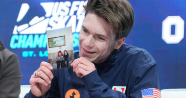 Maxim Naumov makes US Olympic figure skating team 1 year after parents' tragic death in DC plane crash