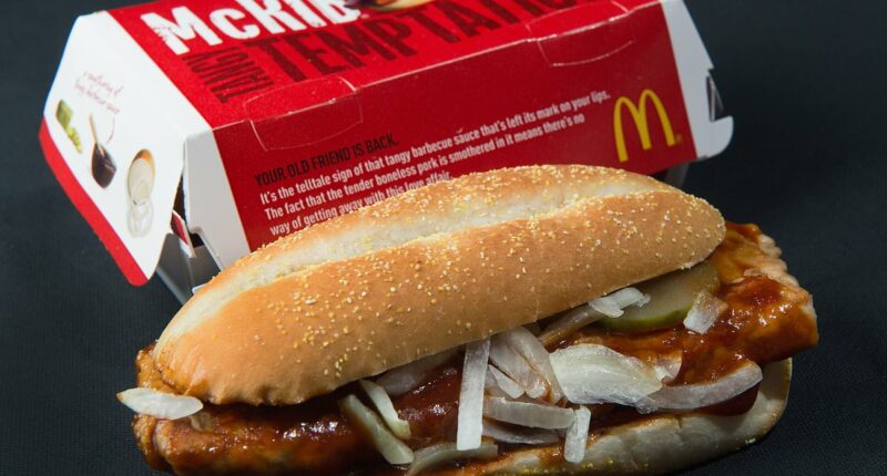 McDonald's faces class action lawsuit over fan favorite McRib sandwich