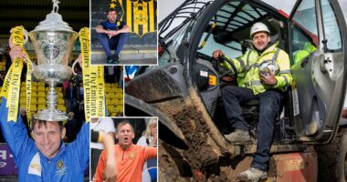 Meet Tommy 'Tucker' Sloan... the forklift driver who is one of Scotland's most successful football managers and the man whose job it is to try to shock Celtic in the cup