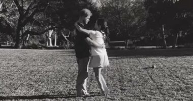 Meghan shares intimate footage of her and Harry dancing