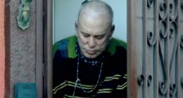 Mickey Rourke emerges at home he faces eviction from over unpaid rent