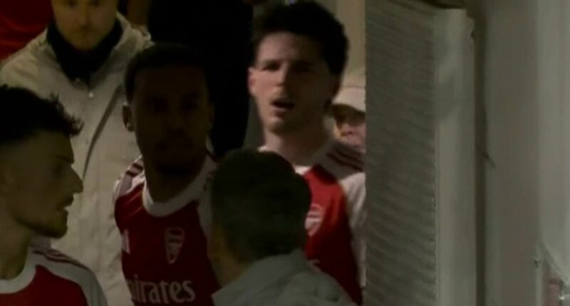 Mikel Arteta speaks out on heated half-time row between Declan Rice and 'AirPods Albert' during Chelsea win