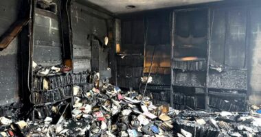 Mississippi synagogue burned in arson attack, suspect in custody