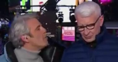 Moment CNN anchors say Meghan's jam is 'something to say goodbye to' in the New Year on US television