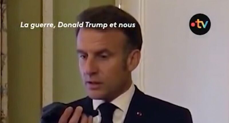 Moment Macron wakes Trump to reveal Ukraine breakthrough