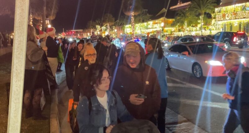 'More people than I've ever seen': Night of Lights in St. Augustine sees record-breaking attendance