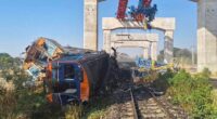 Multiple people killed after construction crane falls, derails train in Thailand