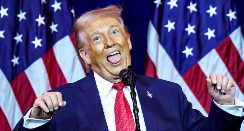 'My wife hates when I do this': Trump sends Republicans wild as he unleashes moves Melania can't stand