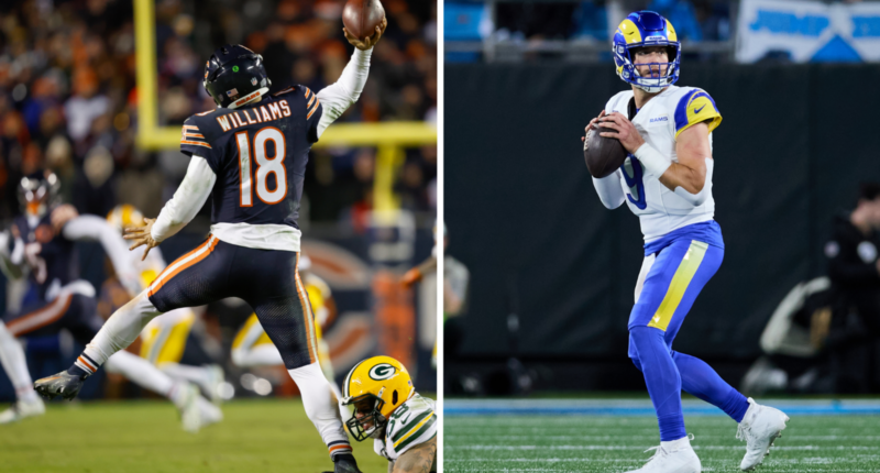 NFL playoffs: Resurgent Chicago Bears collide with Los Angeles Rams in divisional round matchup featuring high-powered offenses