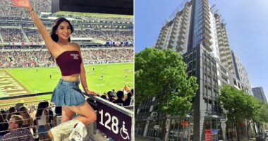 Neighbor heard arguing before Texas A&M student plunged to her death