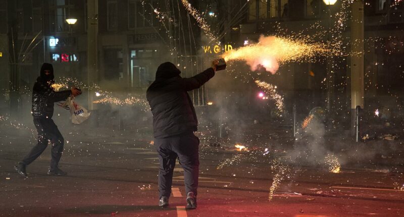 Netherlands New Year chaos sees two killed by fireworks