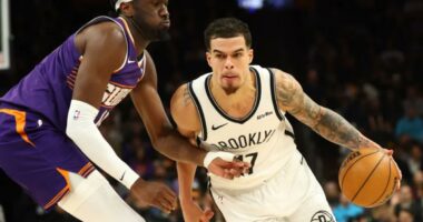 Nets blow late lead and fall to Suns in chippy affair