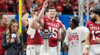 No. 1 Indiana adds to CFP dominance with crushing 56-22 Peach Bowl semifinal win over No. 5 Oregon