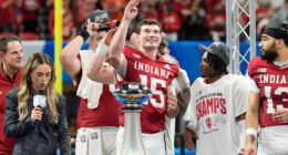 No. 1 Indiana adds to CFP dominance with crushing 56-22 Peach Bowl semifinal win over No. 5 Oregon