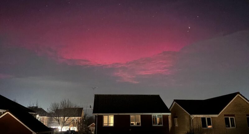 Northern lights dazzle the UK but Met Office warns of chaos