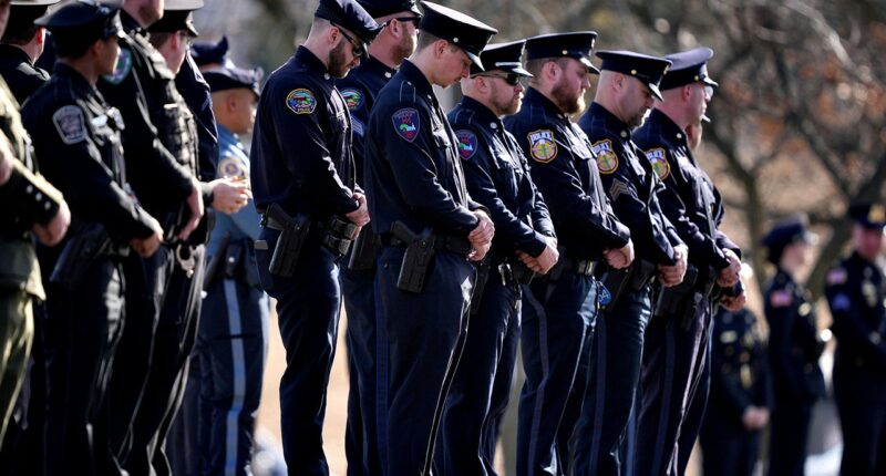 Number of police officers killed in line of duty hits level not seen in 80 years