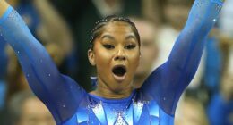 Olympic star Jordan Chiles nails extremely rare gymnastic feat