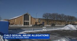 Parents react after substitute teacher at Queen of Martyrs Catholic School in Evergreen Park fired over child molestation claims