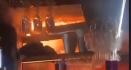 Parents scour Swiss ski resort searching for children after blaze