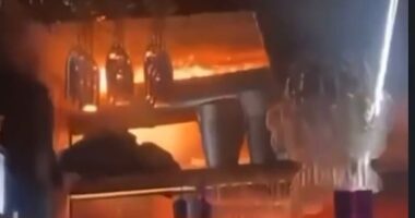 Parents scour Swiss ski resort searching for children after blaze