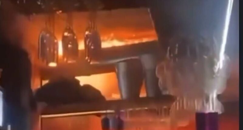 Parents scour Swiss ski resort searching for children after blaze