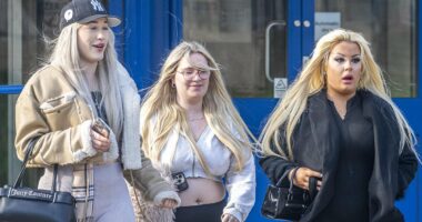 Party girls trashed hotel and hit worker over the head with phone