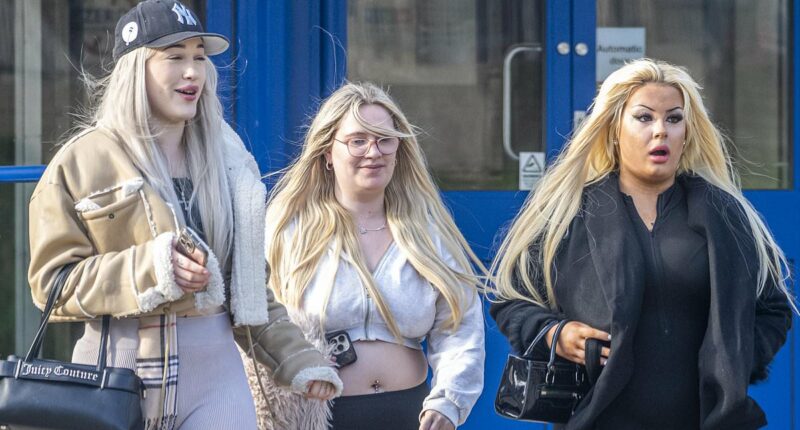 Party girls trashed hotel and hit worker over the head with phone