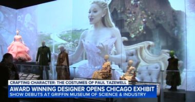 Paul Tazewell exhibit opens at Griffin Museum of Science and Industry in Chicago, featuring costumes from 'Wicked,' 'Hamilton'