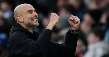 Pep rests Erling Haaland, grumbles at refs and gets the dull win he craved as Man City beat Wolves 2-0 to keep Arsenal sweating, writes JACK GAUGHAN