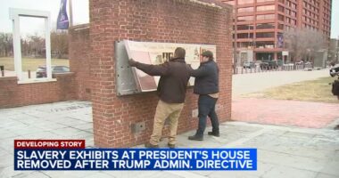 Philadelphia slavery exhibits at President's House removed after Trump administration directive