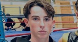 Pictured: Boxer, 18, who died trying to save his pal in Swiss bar fire