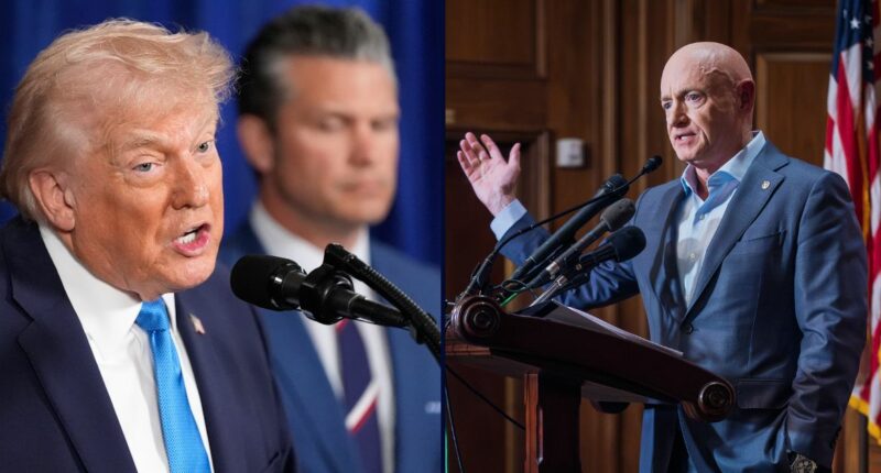 'Plain statement of blackletter law': Sen. Mark Kelly sues after Trump, Hegseth 'branded' him as a 'traitor' for saying 'you can refuse illegal orders'